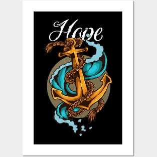 Traditional Anchor Posters and Art